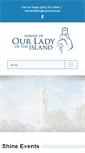 Mobile Screenshot of ourladyoftheisland.com